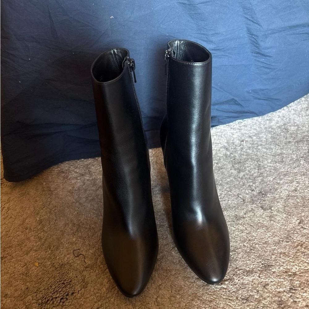 Saint Laurent Black Heeled Boots